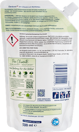 Afwasmiddelconcentraat Pro Climate, 500 ml