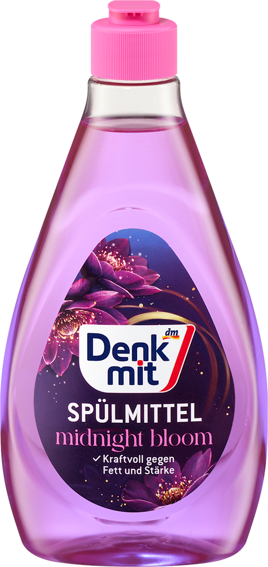 Denkmit Liquide vaisselle Midnight Bloom, 500 ml