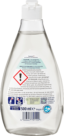 Ultragevoelig afwasmiddel, 500 ml