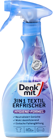 Textilerfrischer Faltenglatt 3in1, 500 ml Denkmit
