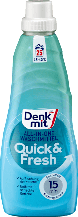 Vollwaschmittel All in One Quick & Fresh, 25 Wl
