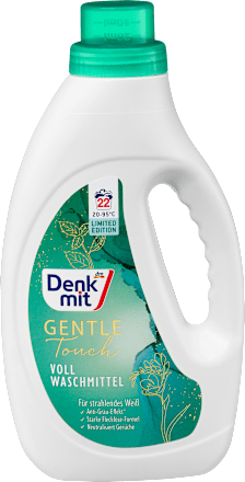 Denkmit Vollwaschmittel flüssig Gentle Touch, 22 Wl
