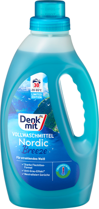 Denkmit Vollwaschmittel flüssig Nordic Breeze, 30 Wl