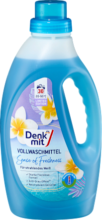 Denkmit Vollwaschmittel flüssig Sense of Freshness, 30 Wl