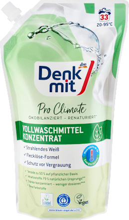 Vollwaschmittel Konzentrat Pro Climate, 33 Wl