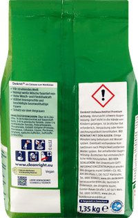 Vollwaschmittel Pulver für strahlendes Weiß, 20 Wl