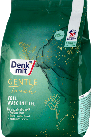 Vollwaschmittel Pulver Gentle Touch, 20 Wl