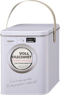 Vollwaschmittel Pulver Jasmine & Apple Blossom mit Metallbox Gratis, 20 Wl Denkmit