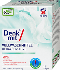 Wasmiddelpoeder Ultra Sensitive, 20 Wl