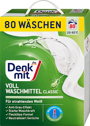 Vollwaschmittel Pulver, 80 Wl