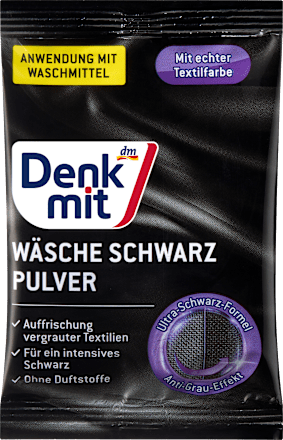 Wäsche schwarz Pulver, 50 g