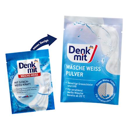 Wäsche Weiß, 50 g Denkmit