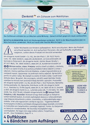 Wäscheduft Sensual Fresh, 4 St