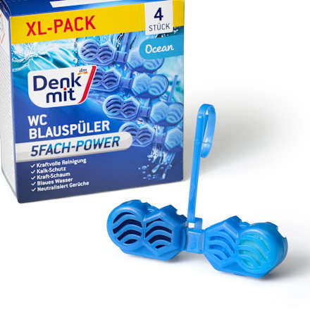 WC-Blauspüler Ocean, 4 St