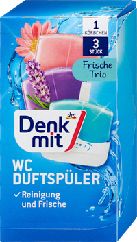 Toiletluchtverfrisser frisheid trio, 3 stuks
