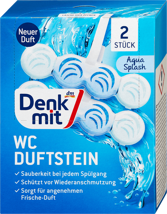 Denkmit Galet WC Parfum Aqua Splash, 2 pcs
