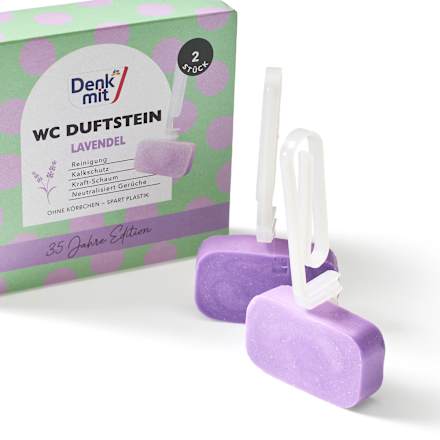WC Duftstein Lavendel, 2 St Denkmit