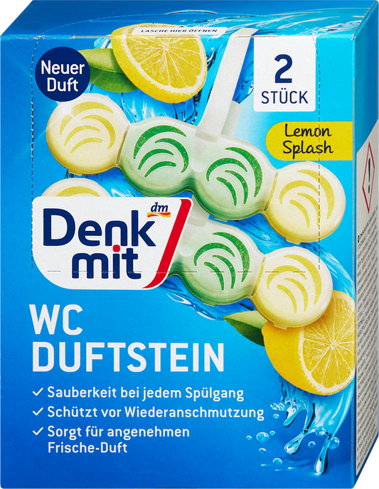 Denkmit Galet WC Parfum Lemon Splash, 2 pcs