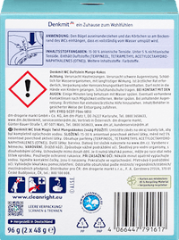 Toiletgeursteen Magic Twist Roos &amp; Lychee, 2 stuks