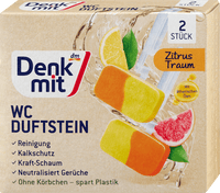 WC geursteen citrus droom, 2 stuks