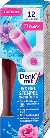 WC-Reiniger Gel Stempel Flower Nachfüllpack 1 St, 75 ml