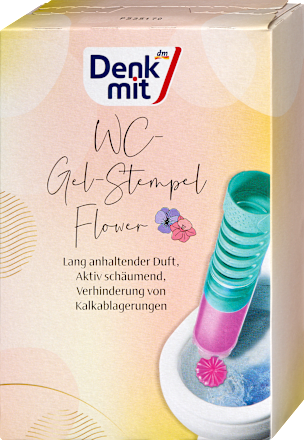WC-Reiniger Gel Stempel Flower, 75 ml
