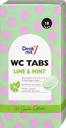WC-Reiniger Tabs Lime & Mint, 18 St Denkmit