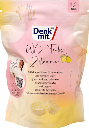 WC-Reiniger Tabs Zitrone, 16 St