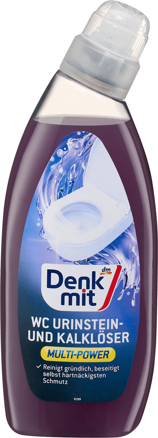 Denkmit WC Reiniger Urinstein & Kalklöser, 750 ml