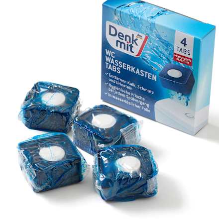 Toiletreservoirlipjes, 4 stuks