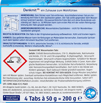 Toiletreservoirlipjes, 4 stuks