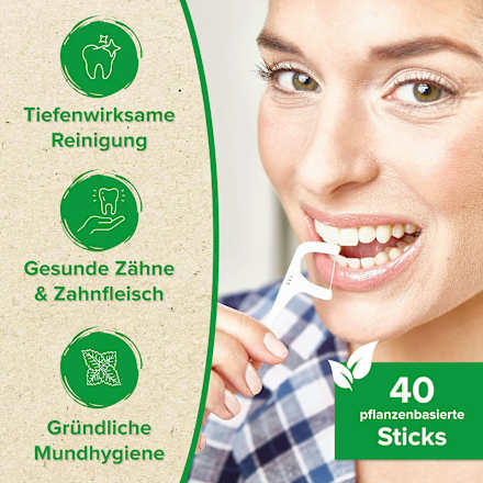 Zahnseidesticks Complete Clean, 40 St DenTek