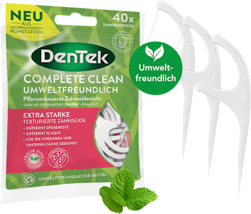 Zahnseidesticks Complete Clean, 40 St DenTek