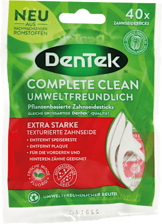 Zahnseidesticks Complete Clean, 40 St DenTek
