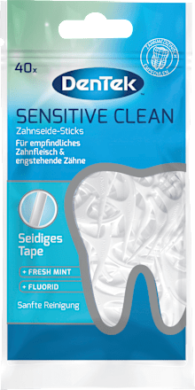 Zahnseidesticks sensitiv, 40 St DenTek