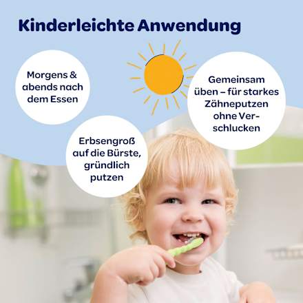 Tandpasta Kids Mundflora+, 2-6 jaar, 75 ml