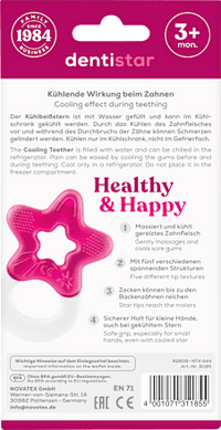 Kühlbeißstern pink, 1 St