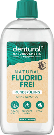 Mundspülung Natural Fluoridfrei, 480 ml