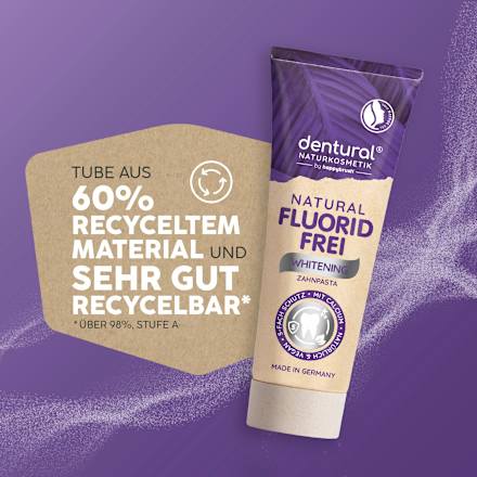 Zahnpasta Natural fluoridfrei Whitening, 75 ml