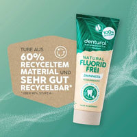 Natuurlijke fluoridevrije tandpasta, 75 ml