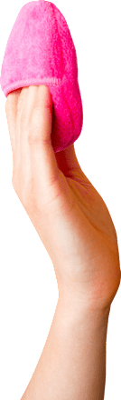 Makeup Eraser Pad Roze, 2 stuks
