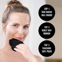 Make-up Eraser Pad Zwart, 2 stuks