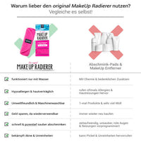 MakeUp Eraser Cloth Roze, 1 st