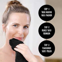 MakeUp Eraser Cloth Zwart, 1 st