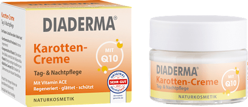 Gesichtscreme Tag & Nacht Karotten-Creme mit Q10, 50 ml