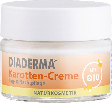 Gesichtscreme Tag & Nacht Karotten-Creme mit Q10, 50 ml