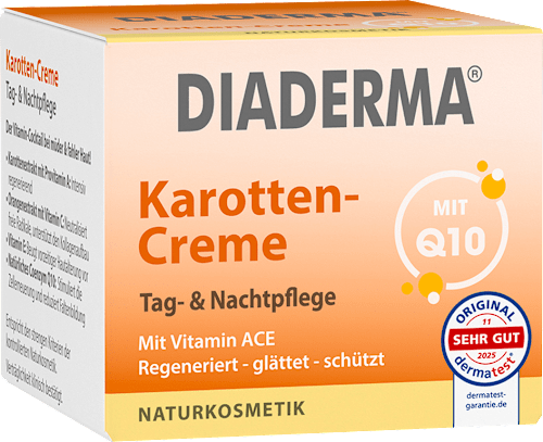 Gesichtscreme Tag & Nacht Karotten-Creme mit Q10, 50 ml