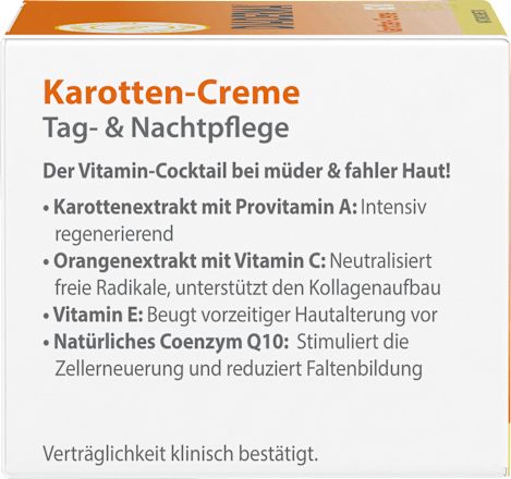 Gezichtscrème Dag &amp; Nacht Wortelcrème Q10, 50 ml
