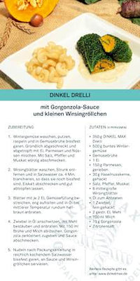 Pasta, Drelli van spelt, 500 g