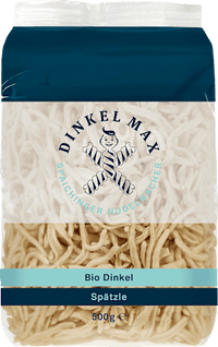 Pasta, spaetzle van spelt, 500 g